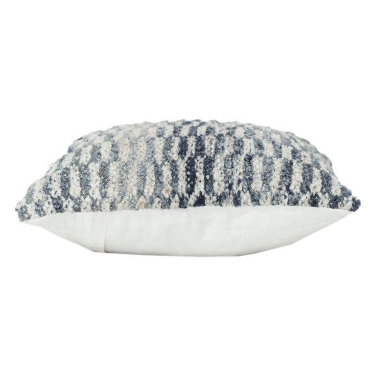 Textured Polyester Cushion Cover 45x45 cm – Modern Woven Abstract Pattern | Soft Decorative Throw Pillow Case