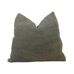 Olive Green Textured Cotton Cushion Cover | 45x45 cm | Minimal Modern Decorative Pillow Cover