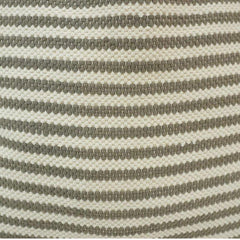 Handmade Striped Cotton Cushion Cover | Woven Textured Throw Pillow Cover | 45x45 cm Neutral Beige Cushion