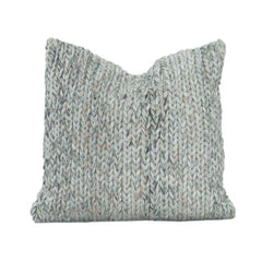 Textured Wool Knit Cushion Cover – Soft Handwoven Look | 45 x 45 cm