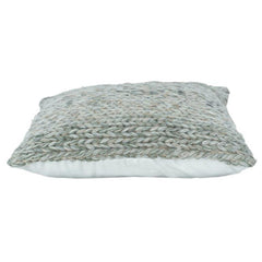 Textured Wool Knit Cushion Cover – Soft Handwoven Look | 45 x 45 cm
