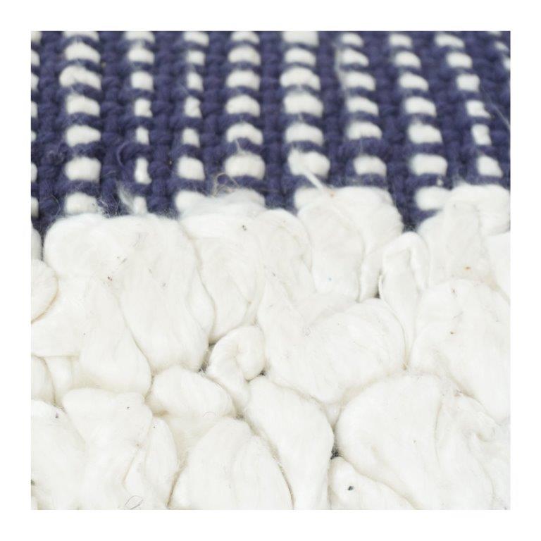Housse de coussin en coton texturé avec motif galets tissés à la main | Housse de coussin décorative moderne et minimaliste (45x45 cm) - Bulk manufacturer & supplier from Panipat, India