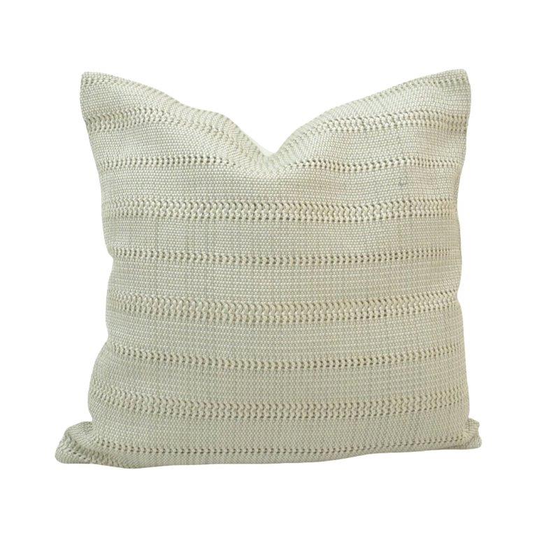 Handmade Textured Polyester Cushion Cover 45x45 cm | Minimal Woven Decorative Pillow Cover | Neutral Boho Cushion - Bulk manufacturer & supplier from Panipat, India