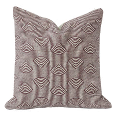 Weiß- und Elfenbeinfarbenes Geometrisches Jacquard-Baumwollkissen – 100 % Baumwolle mit Strukturmuster | Modernes Dekokissen 45x45 cm
