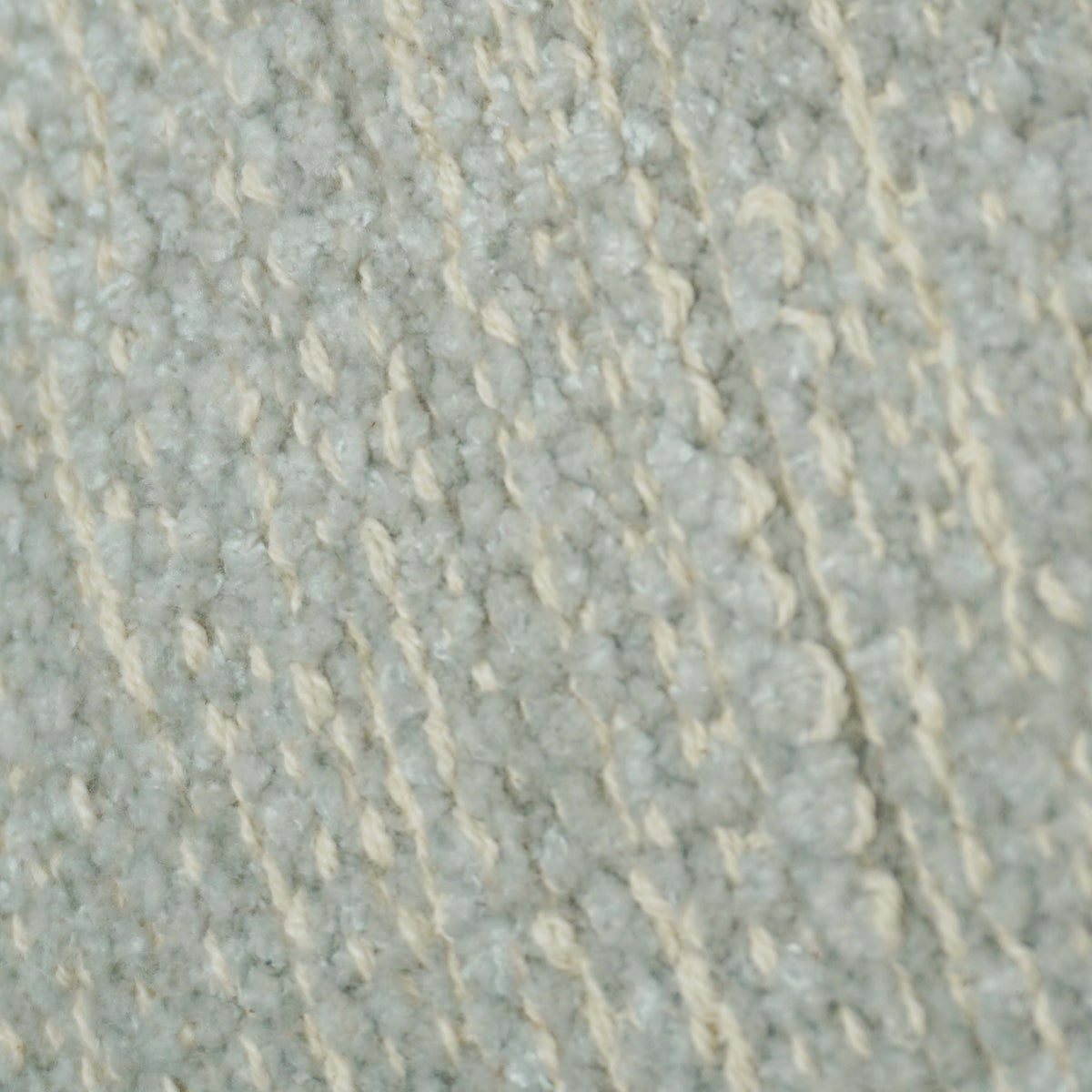 Handwoven Textured Cushion Cover – Soft Blue & Ivory – 45 x 45 cm