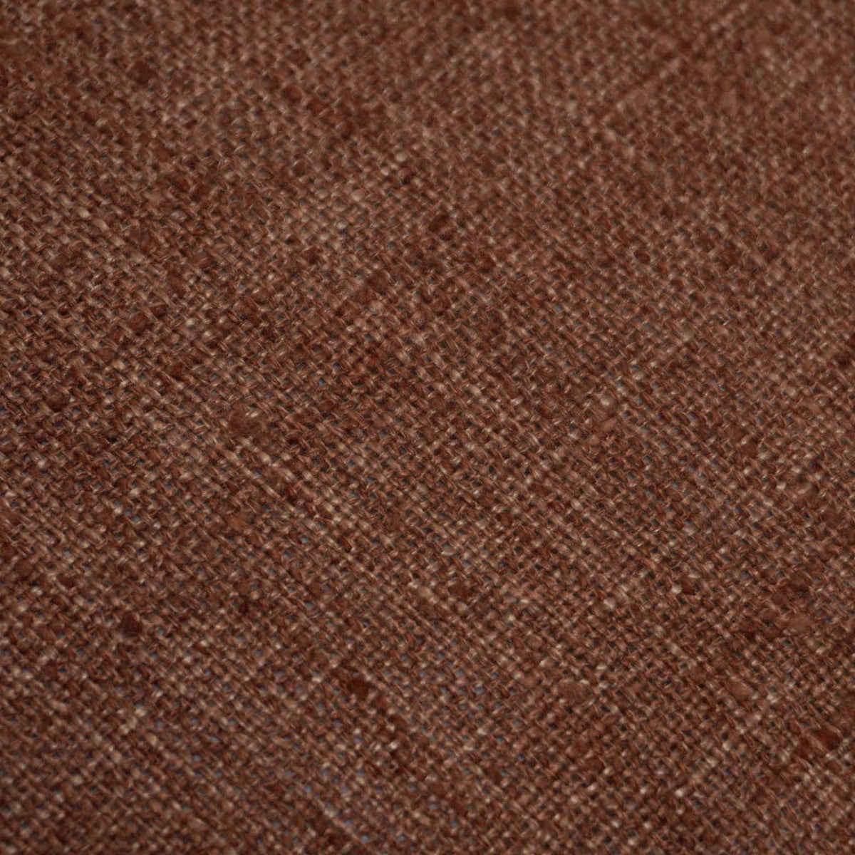 Plain brown textured cotton cushion cover 45x45 cm