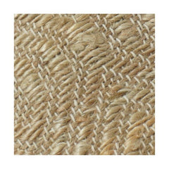 Handmade Jute Cushion Cover 45x45 cm | Natural Woven Geometric Throw Pillow Cover | Rustic Boho Home Décor