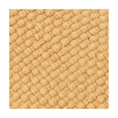 Mustard Textured Cotton Cushion Cover with Fringe Edges | Woven Solid Throw Pillow Cover | Boho Modern Décor | 18x18 Inch