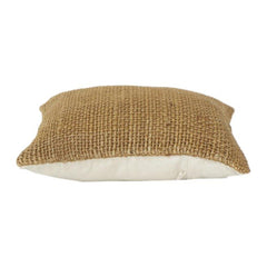 Handmade Natural Jute Cushion Cover 45x45 cm | Rustic Boho Decorative Throw Pillow Cover | Woven Burlap Cushion for Sofa & Living Room