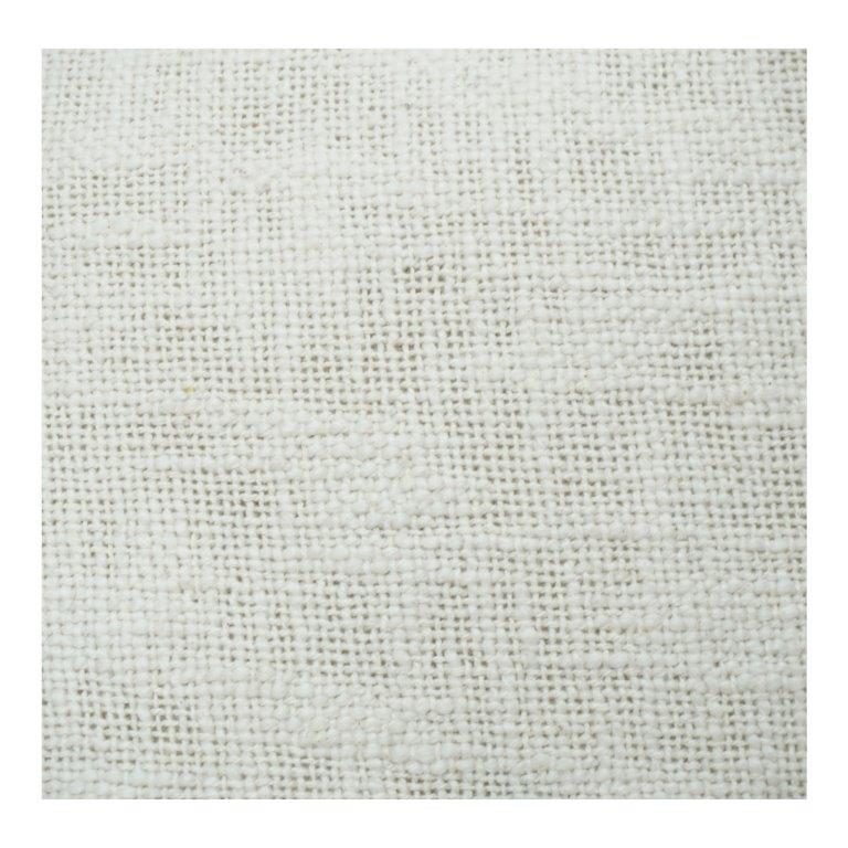 Minimalist Natural Cotton Cushion Cover with Fringed Edges – 45x45 cm | Soft Textured Neutral Throw Pillow Cover
