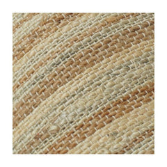 Natural Jute Textured Cushion Cover | Handwoven Rustic Striped Design | Neutral Boho Home Décor Pillow Cover