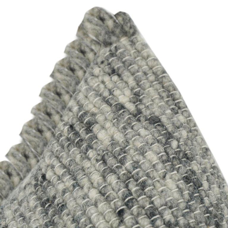 Housse de coussin en coton tissé texturé – Tissage épais gris neutre | Housse de coussin décoratif moderne minimaliste (45x45 cm) - Bulk manufacturer & supplier from Panipat, India