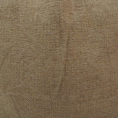 Rustic Fringe Cotton Cushion Cover 45x45 cm | Textured Handmade Decorative Pillow Cover in Natural Taupe