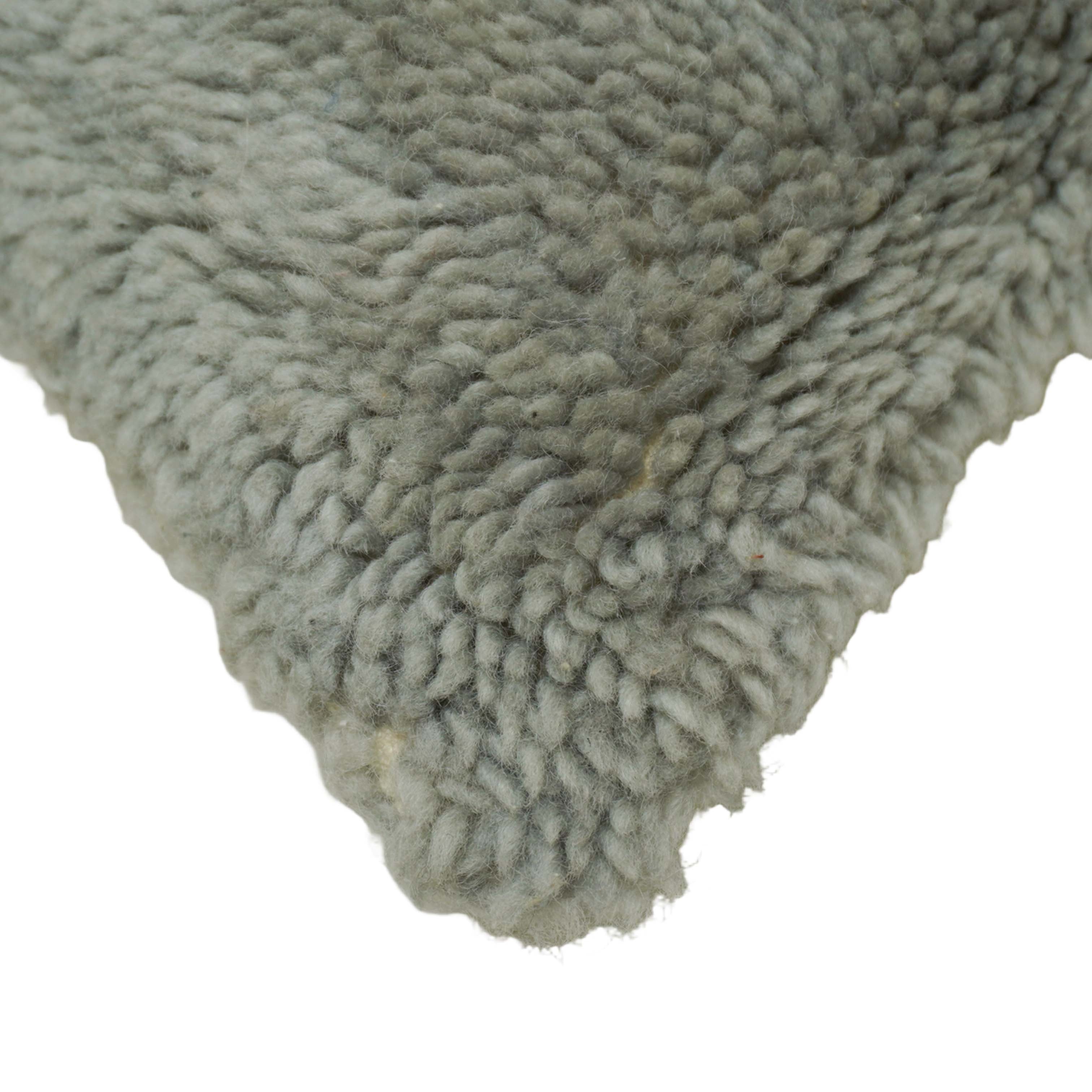 Handwoven Tufted Cotton Cushion Cover 45x45 cm – Sage Green Textured Decorative Throw Pillow Cover with Concealed Zip | Soft Boho Modern Home Décor