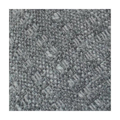 Textured Cotton Cushion Cover with Fringe Edges – Handwoven Solid Grey Decorative Pillow Cover (18x18 Inch)