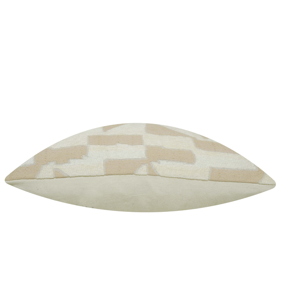 Jacquard Cotton Cushion Cover – Abstract Geometric Pattern – 45 x 45 cm