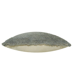 Handwoven Tufted Cotton Cushion Cover 45x45 cm – Sage Green Textured Decorative Throw Pillow Cover with Concealed Zip | Soft Boho Modern Home Décor