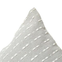 Minimal Textured Cotton Cushion Cover 45x45 cm | Handwoven Dotted Pattern | Neutral Beige Throw Pillow Case