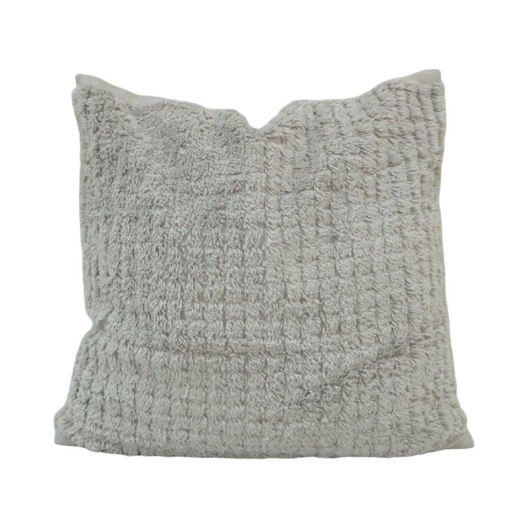 Cotton Tufted Super Soft Cushion Cover 45x45 cm | Textured Plush Decorative Pillow Cover for Sofa & Bed - Bulk manufacturer & supplier from Panipat, India