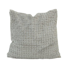 Cotton Tufted Super Soft Cushion Cover 45x45 cm | Textured Plush Decorative Pillow Cover for Sofa & Bed