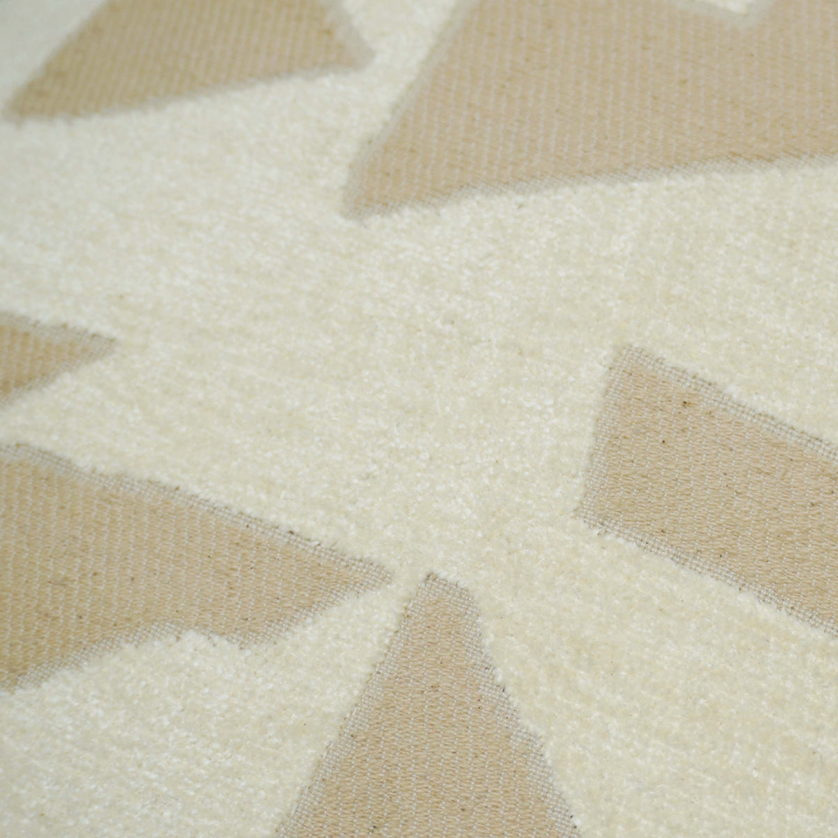 Jacquard Cotton Cushion Cover – Abstract Geometric Pattern – 45 x 45 cm