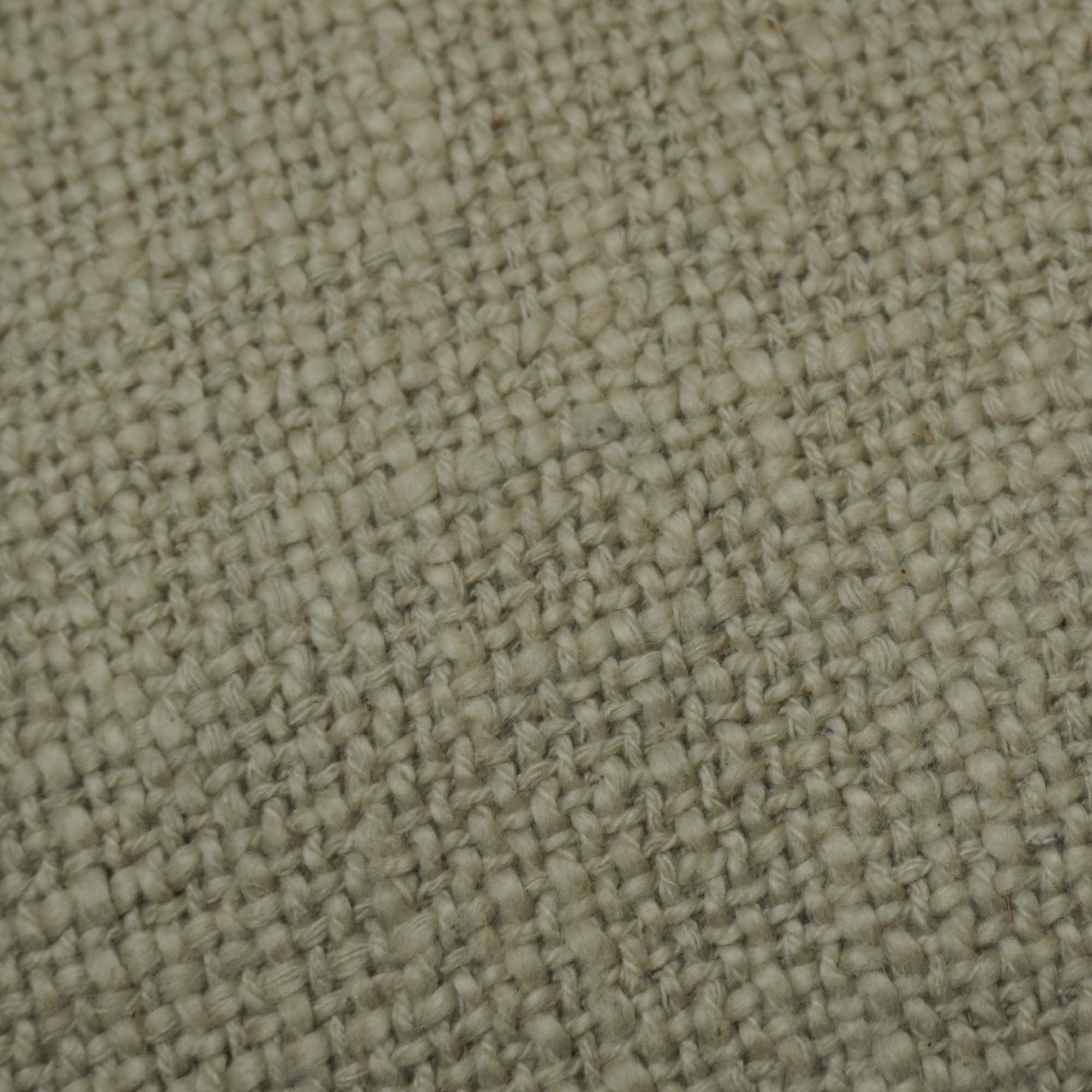 Handwoven Cotton Cushion Cover with Fringe Edges – Sage Green Textured Decorative Throw Pillow Cover | 45 x 45 cm (18 x 18 Inch)