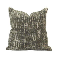 Jaquard Cotton Cushion Cover 45x45 cm | Woven Chevron Pattern Decorative Cushion | Modern Textured Sofa Pillow Cover