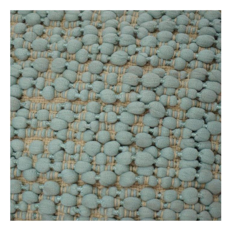 Textured Tufted Cotton Cushion Cover – Handwoven Bobble Design in Soft Sage (35 x 50 cm)