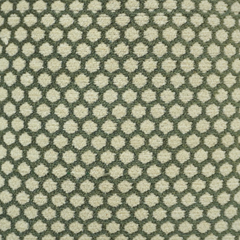 Handmade Geometric Dot Cotton Cushion Cover 45x45 cm | Textured Embroidered Throw Pillow Cover | Sage Green & Ivory Decorative Cushion