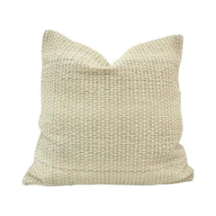 Handwoven Textured Cotton Cushion Cover – Natural Beige | 45 x 45 cm