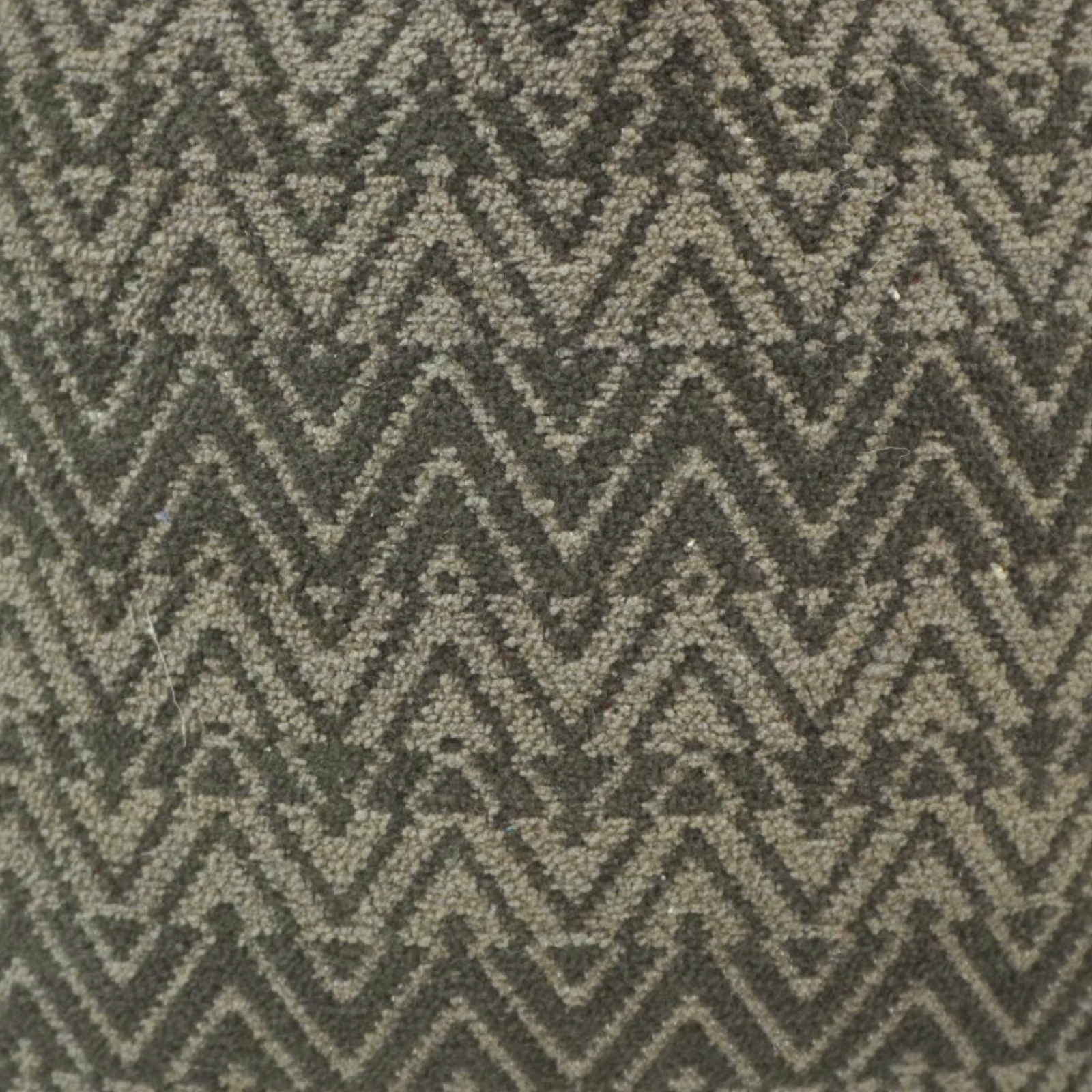Handwoven Chevron Cushion Cover – Grey & Beige Textured Cotton Pillow Cover 45x45 cm