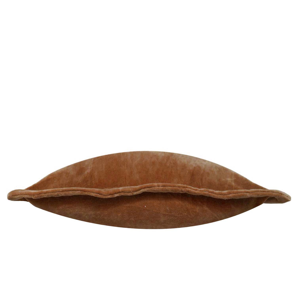 Luxury Brown Velvet Cushion Cover – Soft Solid Velvet, 45 x 45 cm (18 x 18 Inches)