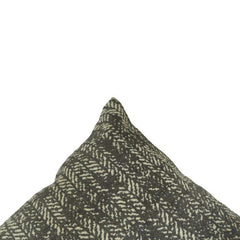 Jaquard Cotton Cushion Cover 45x45 cm | Woven Chevron Pattern Decorative Cushion | Modern Textured Sofa Pillow Cover