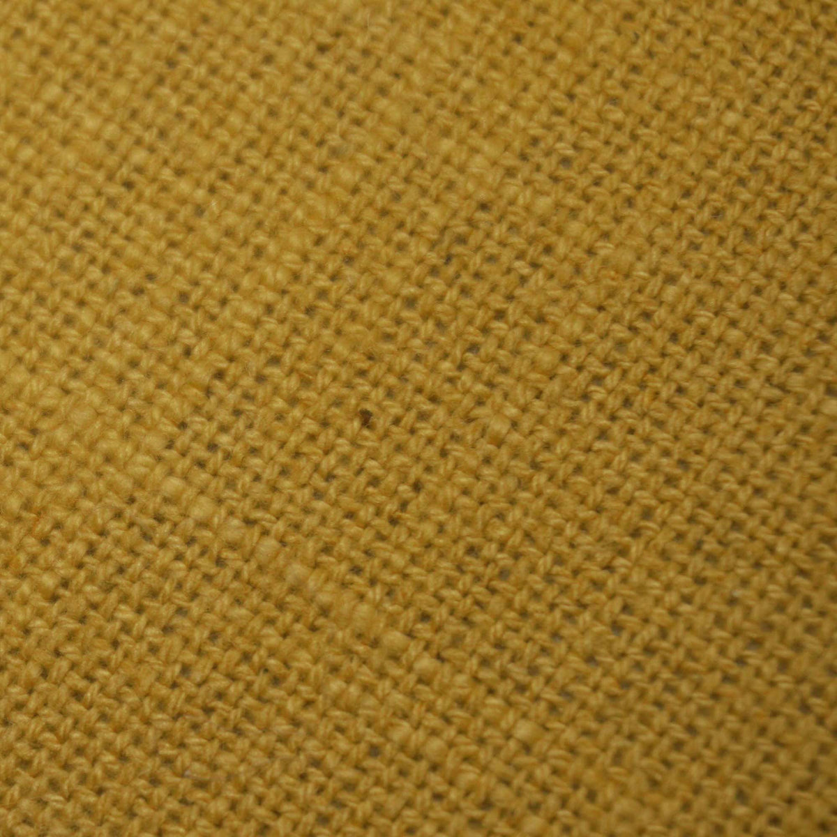 Mustard Yellow Cotton Cushion Cover 45x45 cm | Plain Decorative Throw Pillow Cover with Oxford Border | Hidden Zipper | Sofa & Bed Cushion Cover