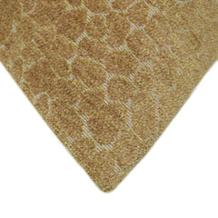 Textured Brown Jacquard Cushion Cover 45 x 45 cm – Subtle Patterned Decorative Cushion Cover