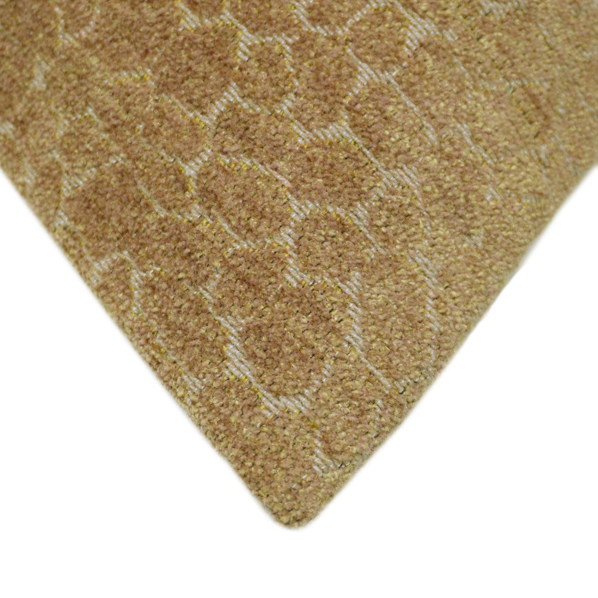 Textured Brown Jacquard Cushion Cover 45 x 45 cm – Subtle Patterned Decorative Cushion Cover