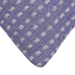 Handwoven Purple Cotton Cushion Cover 45 x 45 cm
