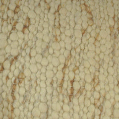 Ivory Bubble Texture Polyester Cushion Cover | 45x45 cm Decorative Throw Pillow Cover | Modern Textured Accent Cushion