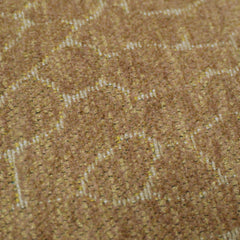 Textured Brown Jacquard Cushion Cover 45 x 45 cm – Subtle Patterned Decorative Cushion Cover