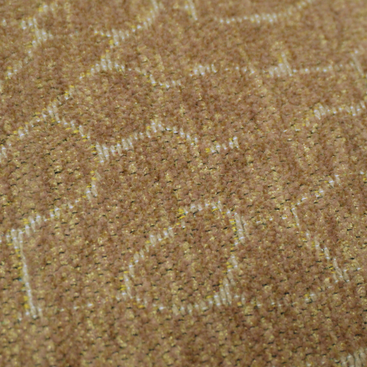 Textured Brown Jacquard Cushion Cover 45 x 45 cm – Subtle Patterned Decorative Cushion Cover