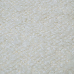 Handwoven Ivory Textured Cushion Cover with Tassel Corners – 45 x 45 cm