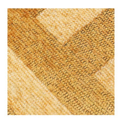 Geometric Jacquard Cotton Cushion Cover 45x45 cm | Textured Mustard Abstract Pattern | Modern Decorative Pillow Case
