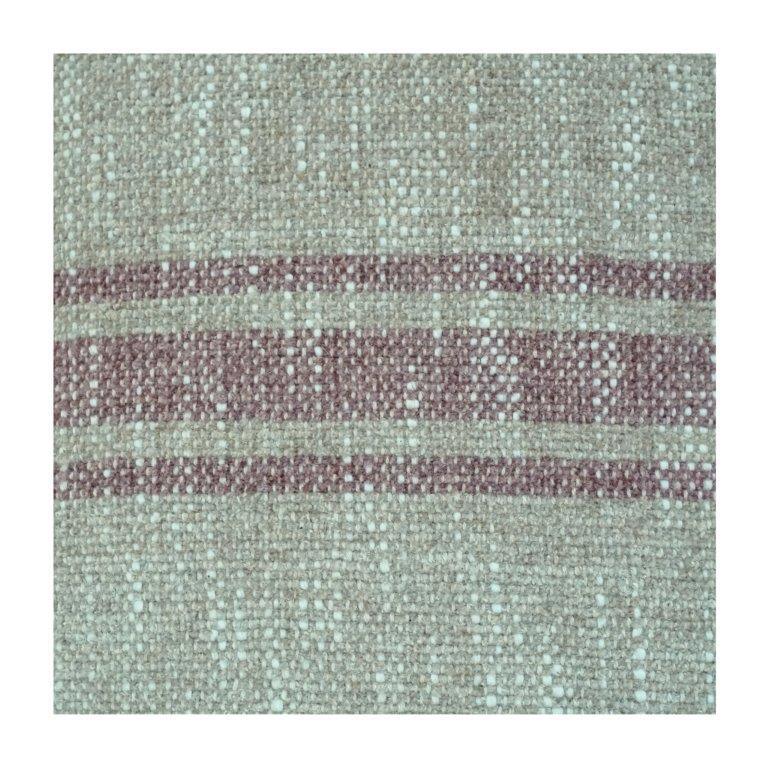 Handwoven Striped Cotton Cushion Cover – Sage Green Textured Throw Pillow Cover (18x18 Inch)