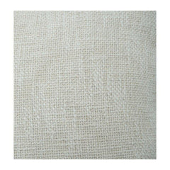 45x45 cm Handcrafted Cotton Cushion Cover with Black Whipstitch Border | Minimalist Neutral Throw Pillow Cover