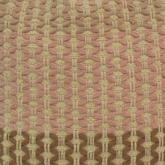 Handwoven Textured Cotton Cushion Cover – Beige & Blush Pink | 45x45 cm Decorative Throw Pillow Cover
