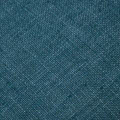 Teal Blue Slub Fabric Cushion Cover | Textured Solid Throw Pillow Cover | 45 x 45 cm