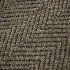 Handwoven Herringbone Texture Cushion Cover – Earthy Brown, 45 x 45 cm