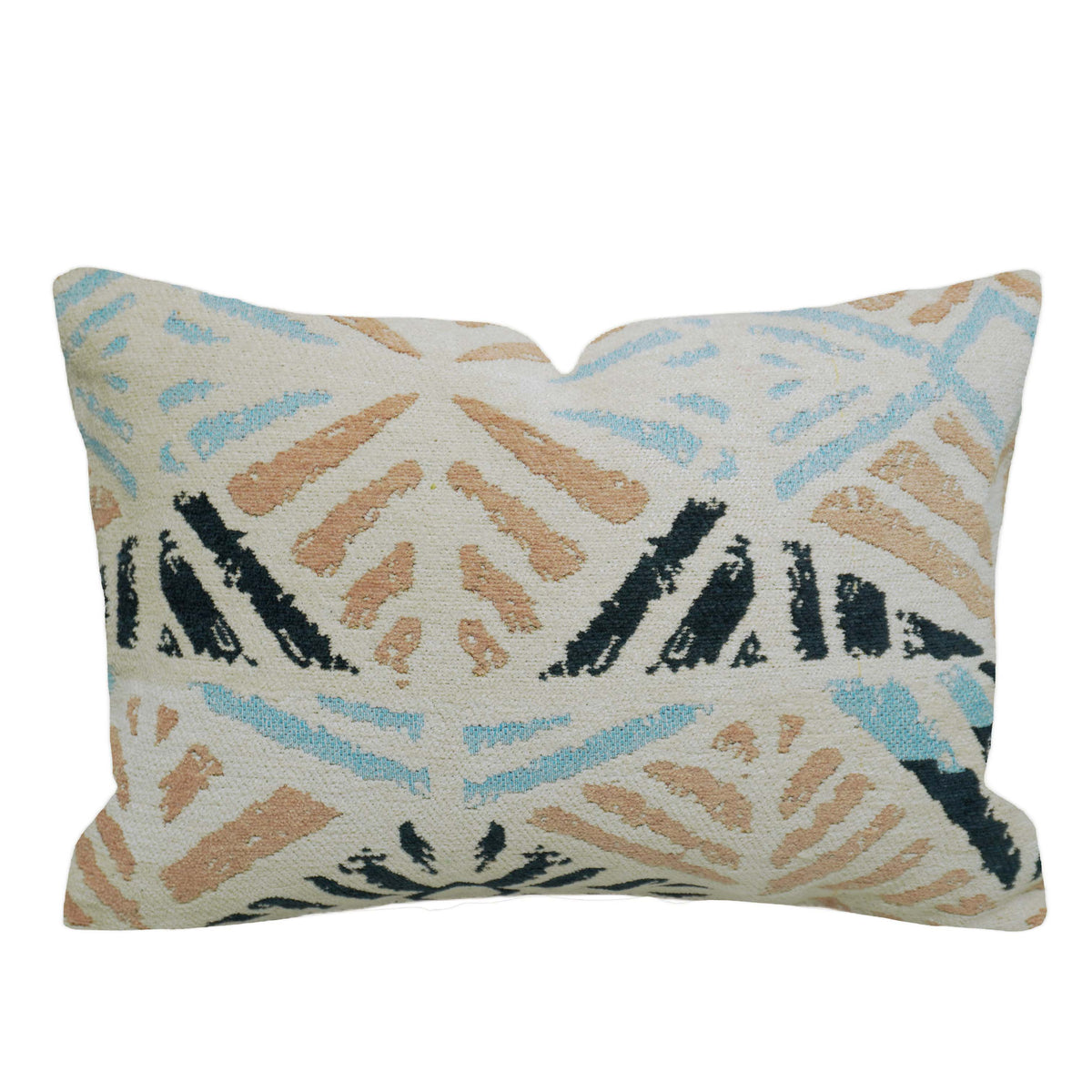Jacquard Cotton Cushion Cover with Abstract Pattern – 45 x 45 cm