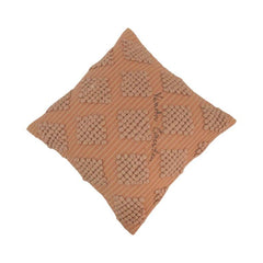 Handmade Tufted Cotton Cushion Cover 45x45 cm | Boho Diamond Textured Pillow Cover | Soft Decorative Throw Cushion