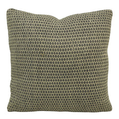 Handwoven Wool Cushion Cover 45x45 cm | Textured Geometric Woven Throw Pillow Cover | Soft Decorative Cushion Cover with Hidden Zipper | Modern Home Décor